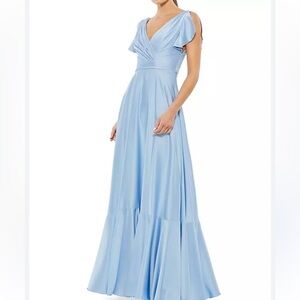 Mac Duggal Satin A Line Gown